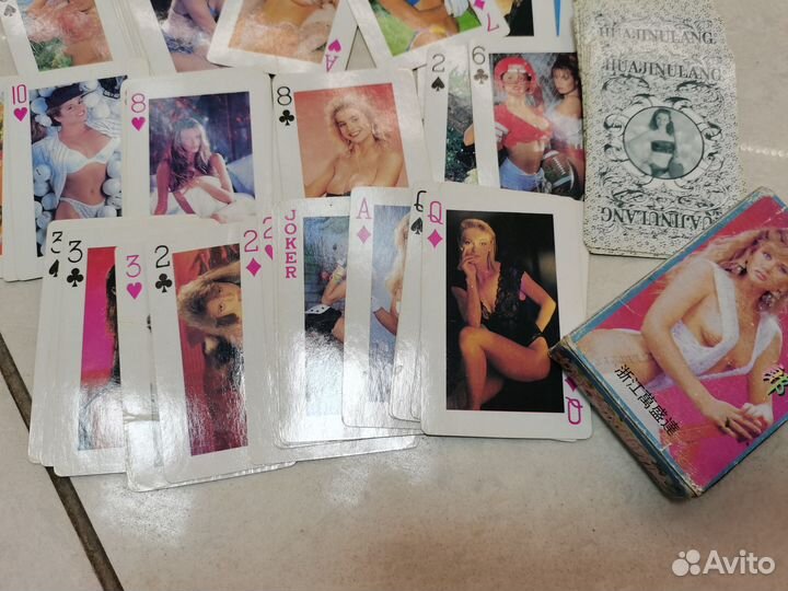 Карты игральные эротика большая колода новые