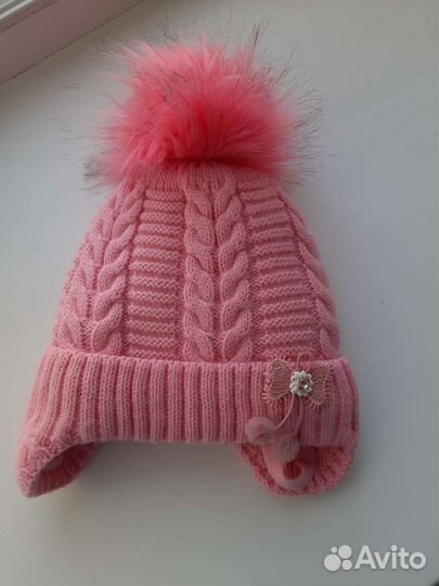 Шапка зимняя для девочки