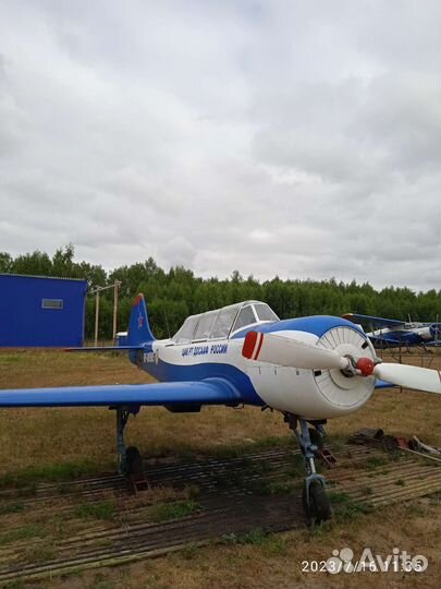 Полет на учебно-спортивном самолете Як-52