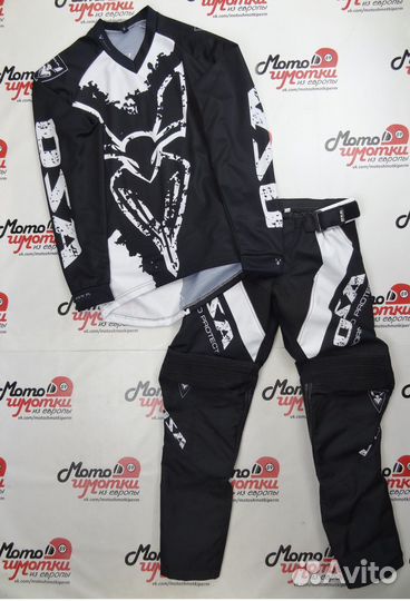 Мотоштаны кроссовые + джерси