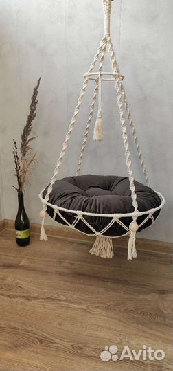 Гамак для кошек макраме