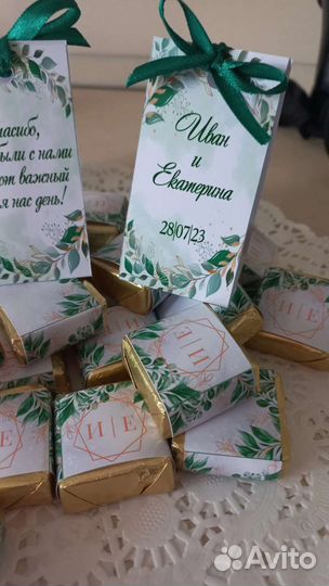 Свадебные бонбоньерки