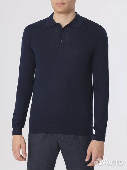 Поло из тенселя и шерсти Cudgi