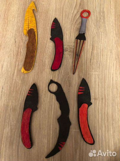 Деревянные ножи из игры Stendoff 2