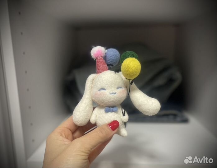 Синнаморолл (cinnsmoroll) из шерсти