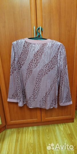 Жакет женский красивый цвет пенка 56 размер