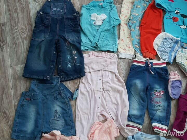 Большой пакет вещей 62-86