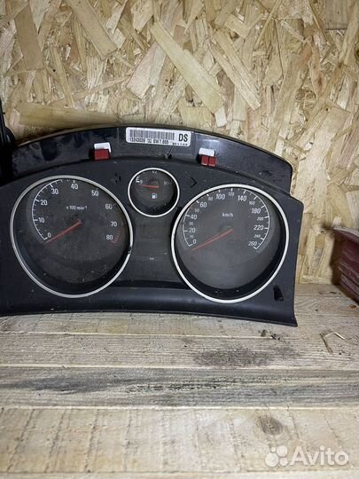 Панель приборов opel astra h
