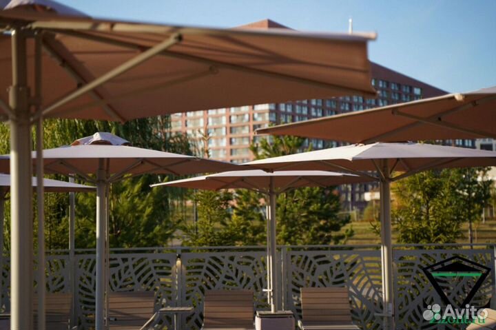 Зонт с боковой опорой