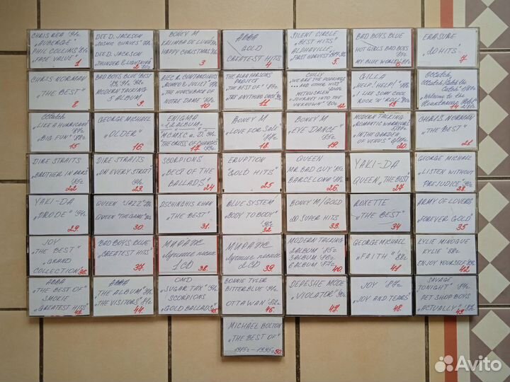 Аудиокассеты с записями с Cd и Lp