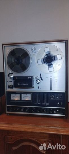 Катушечный магнитофон Technics RS736U 20-32000 Гц