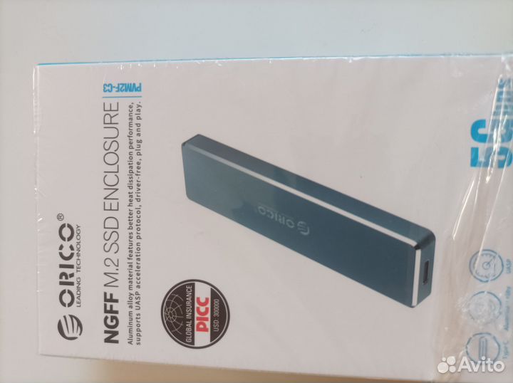 Внешний корпус для SSD M2 Orico PVM2F-C3