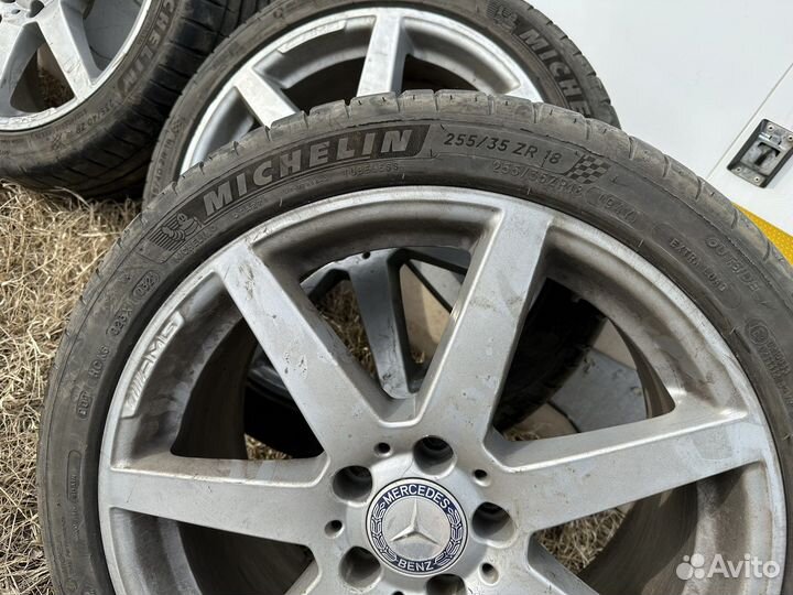 Колеса R18 лето на Мерседес