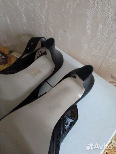 Туфли женские черные 36 размер