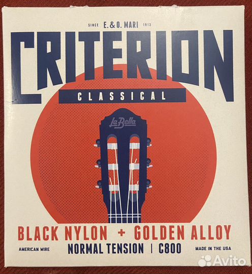 Струны для классической гитары Criterion
