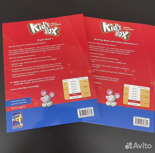 Kids box starter 1,2,3 новые