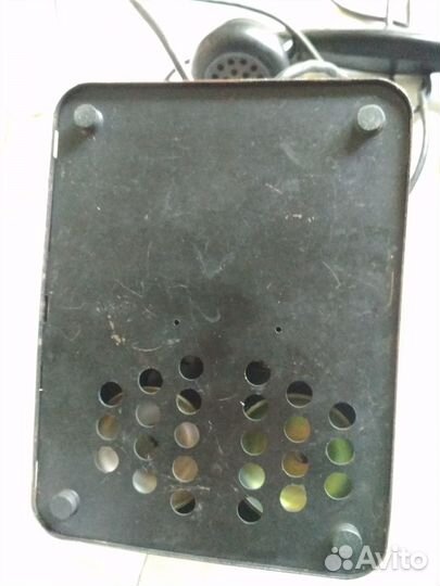 Винтажный дисковый телефон советского периода