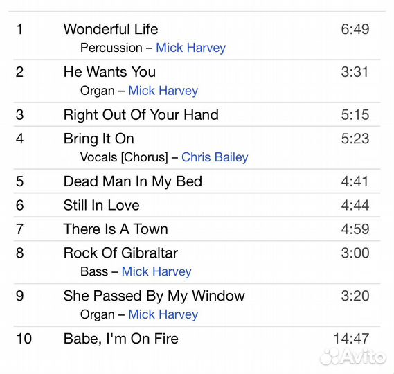 Nick Cave And The Bad Seeds - Nocturama CD Rus