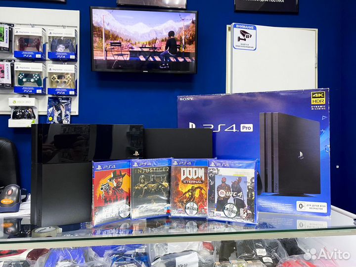 Sony PlayStation 4 Slim / Pro. Рассрочка. Ps4