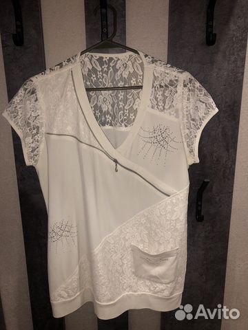 Блузка с коротким рукавом