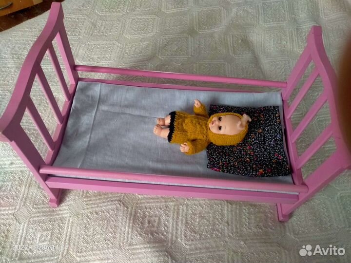 Игрушечная колыбель-кроватка