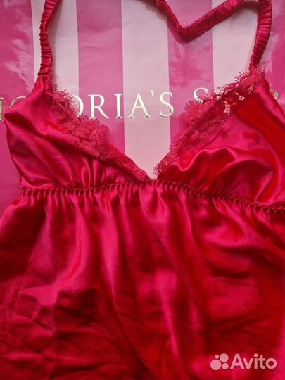 Пижама Victoria's Secret сатиновая с шортами M 46