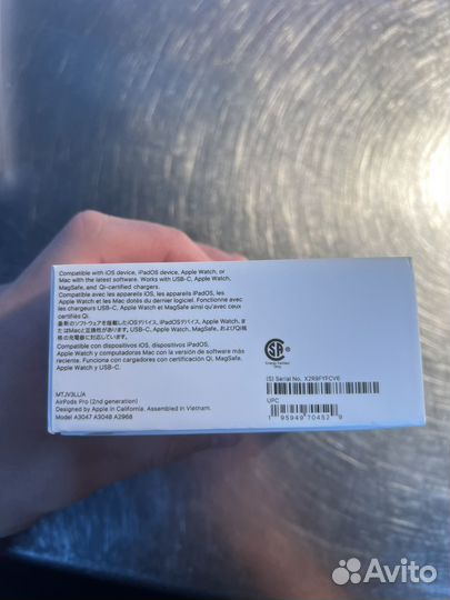 Наушники apple airpods pro 2