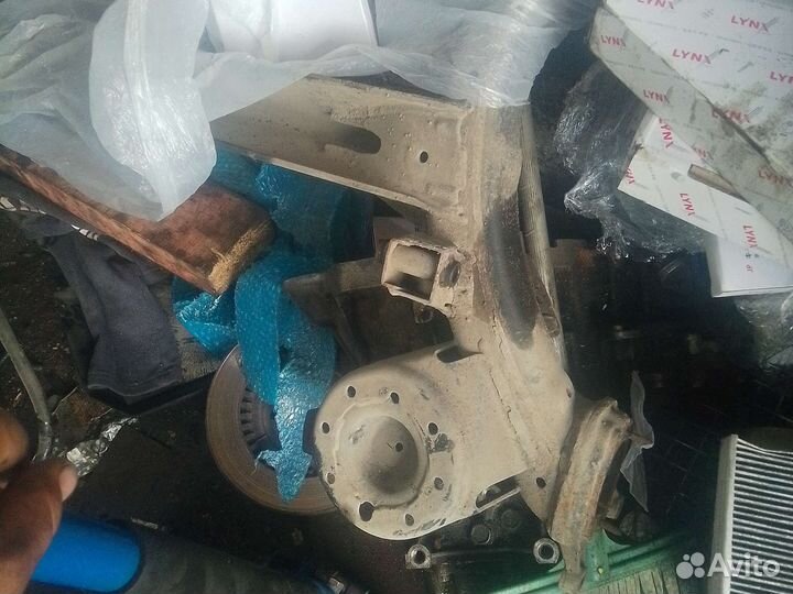 Балка задняя hyundai solaris