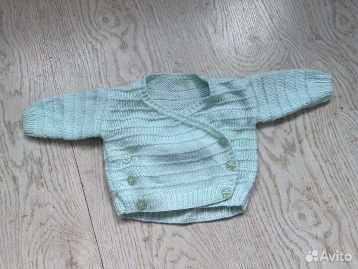 Вязанные детские вещи 3-12 месяцев