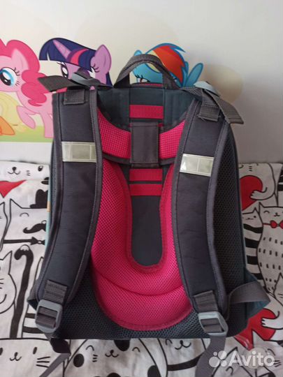 Портфель рюкзак для девочки школьный