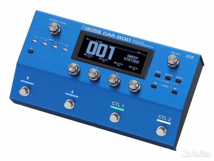 Boss GM-800 гитарный стомпбокс