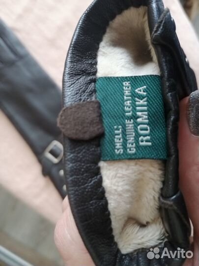 Перчатки н/кожа, горький шоколад, р. 6,5