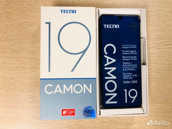 TECNO Camon 19, 6/128 ГБ