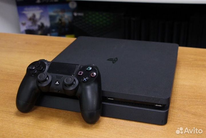 Sony PS4 Slim + Игры