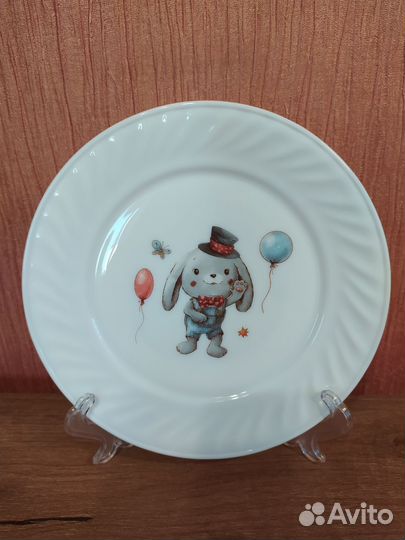 Новый набор детской посуды, 4 предмета