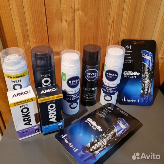 Мужские пены, бритвы