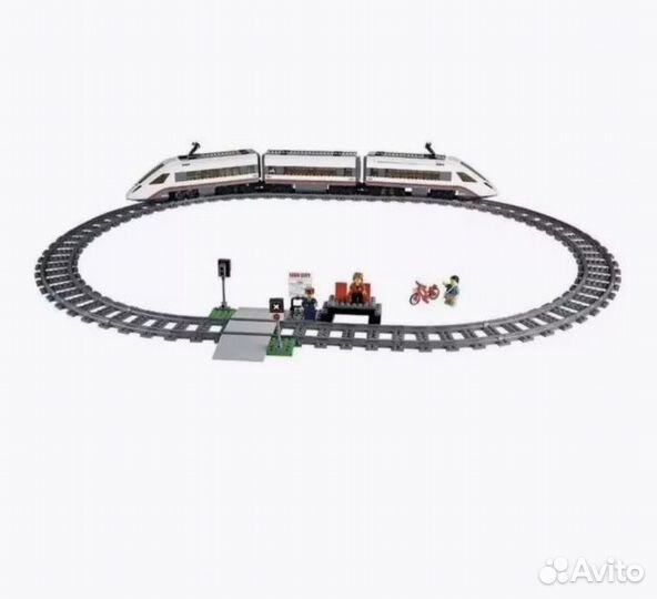 Lego city скоростной поезд