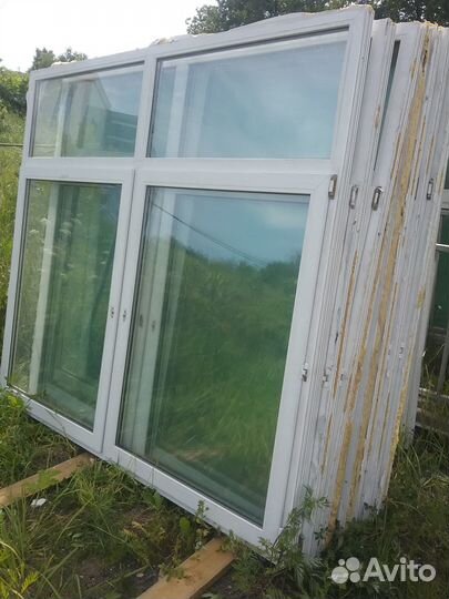 Окна пластиковые и балконные двери бу