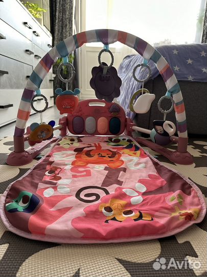 Развивающий коврик с пианино