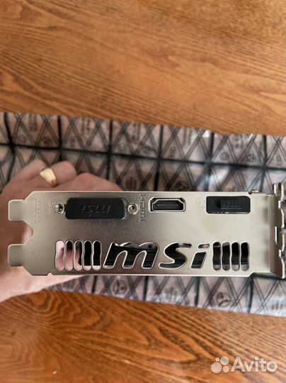 Видеокарта MSI aero ITX Radeon rx 550 4gb