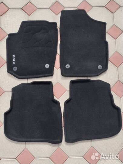 Коврики Volkswagen Polo 1.6 AT, 2012