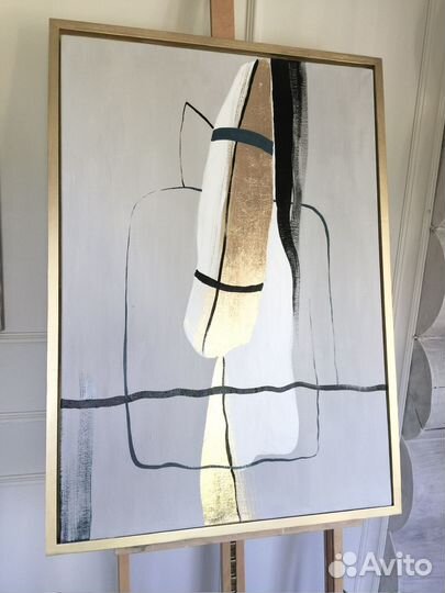 Интерьерная абстракция с поталью