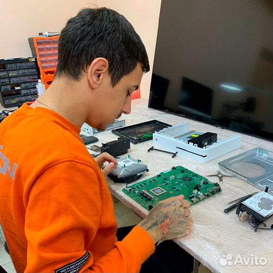 Ремонт игровых приставок, компьютеров и ноутбуков