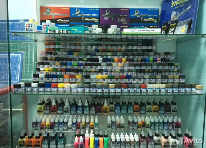 Краска Tamiya, Mr.Hobby (тамия,Gunze- Япония)