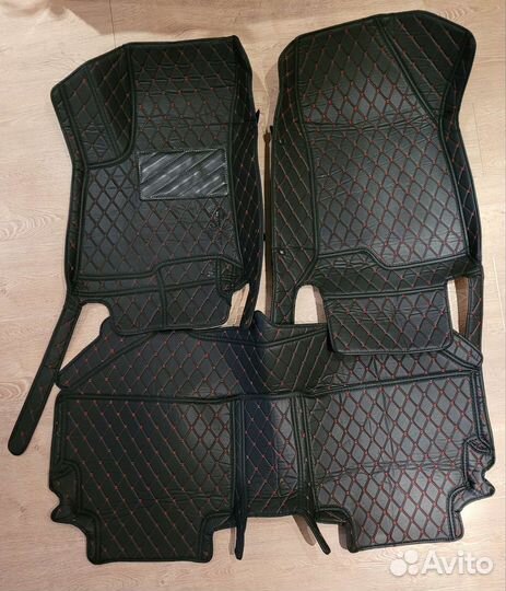 3D ковер из экокожи для Cheri Tiggo 7 PRO