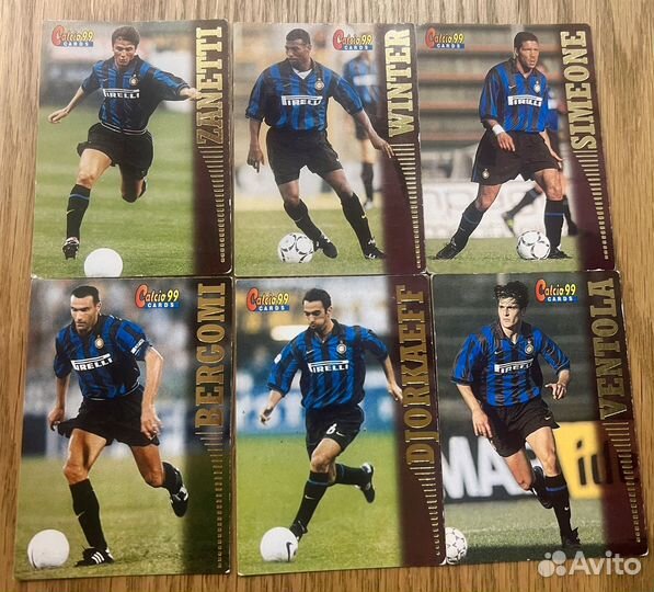 Футбольные карточки Panini