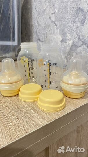 Бутылочка medela и соска Calma