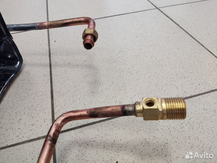 Теплообменник(радиатор) для колонки Oasis, Zanussi