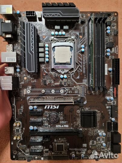 Материнская плата MSI Z270-A Pro