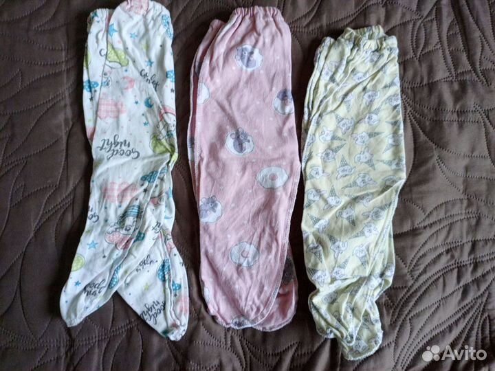 Одежда для девочки пакетом от 0 до 3 мес